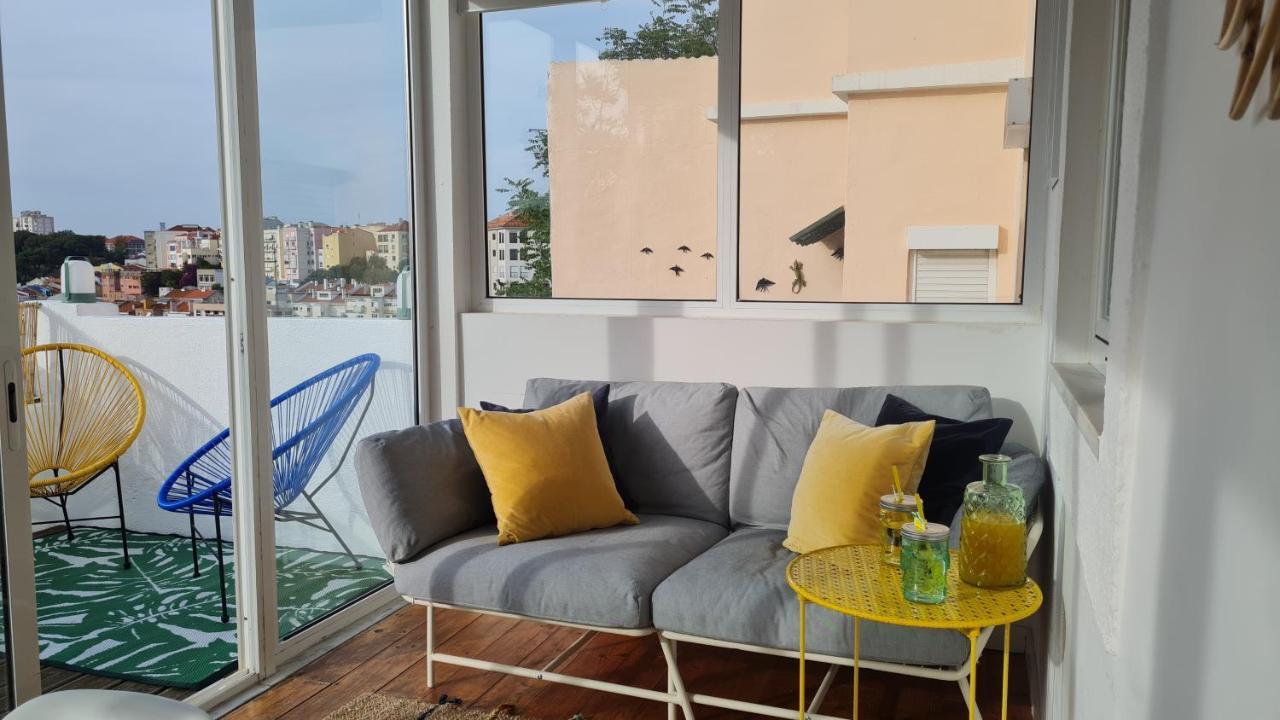 Happy Stay Lisbon - Suite With A View, Private Terrace & Ac Eksteriør bilde
