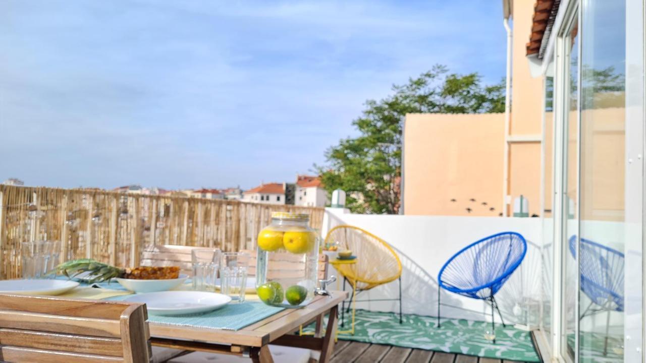 Happy Stay Lisbon - Suite With A View, Private Terrace & Ac Eksteriør bilde