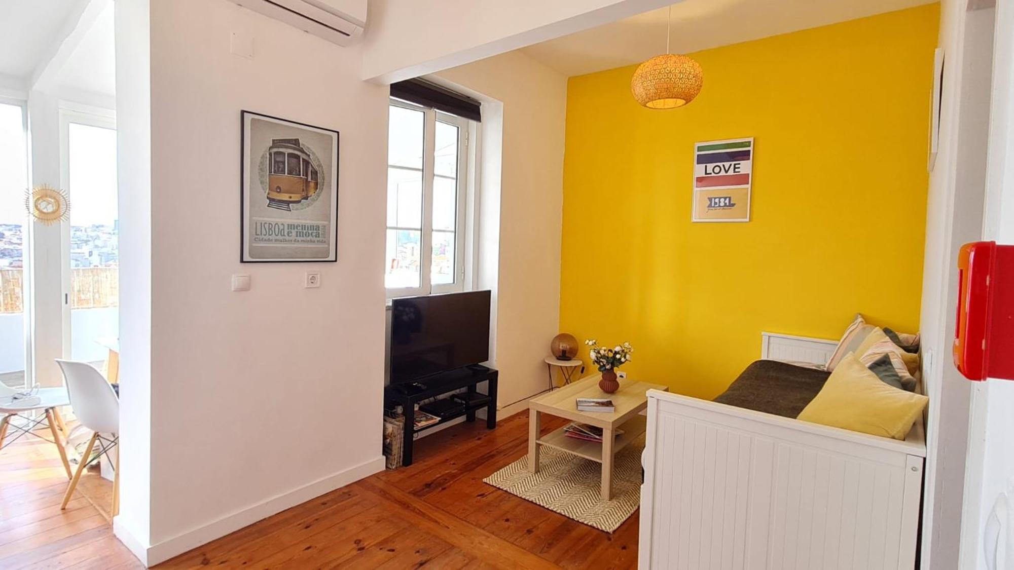 Happy Stay Lisbon - Suite With A View, Private Terrace & Ac Eksteriør bilde