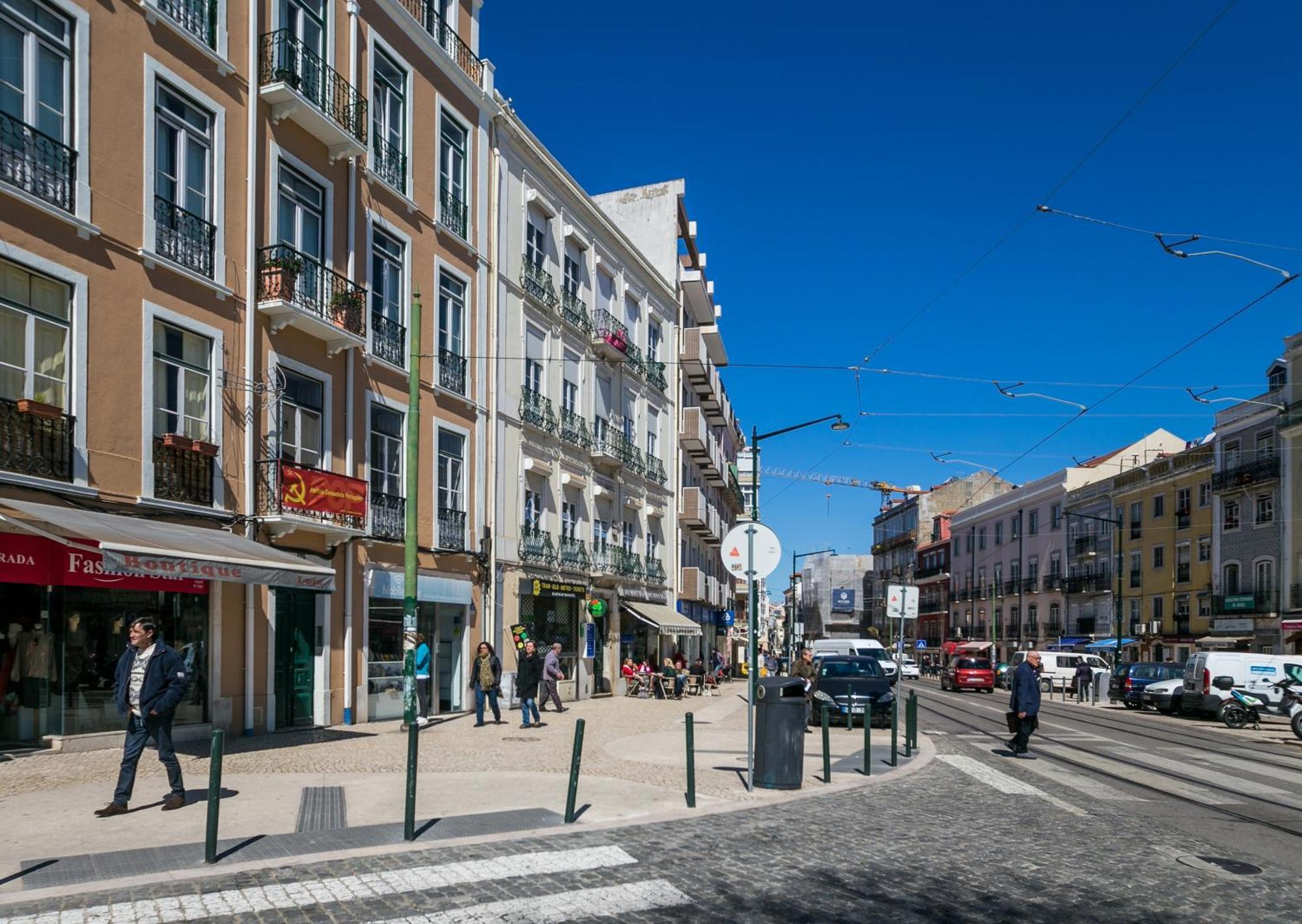 Happy Stay Lisbon - Suite With A View, Private Terrace & Ac Eksteriør bilde